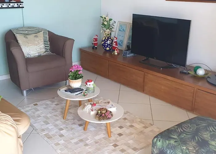 Apartamento na praia em Condomínio